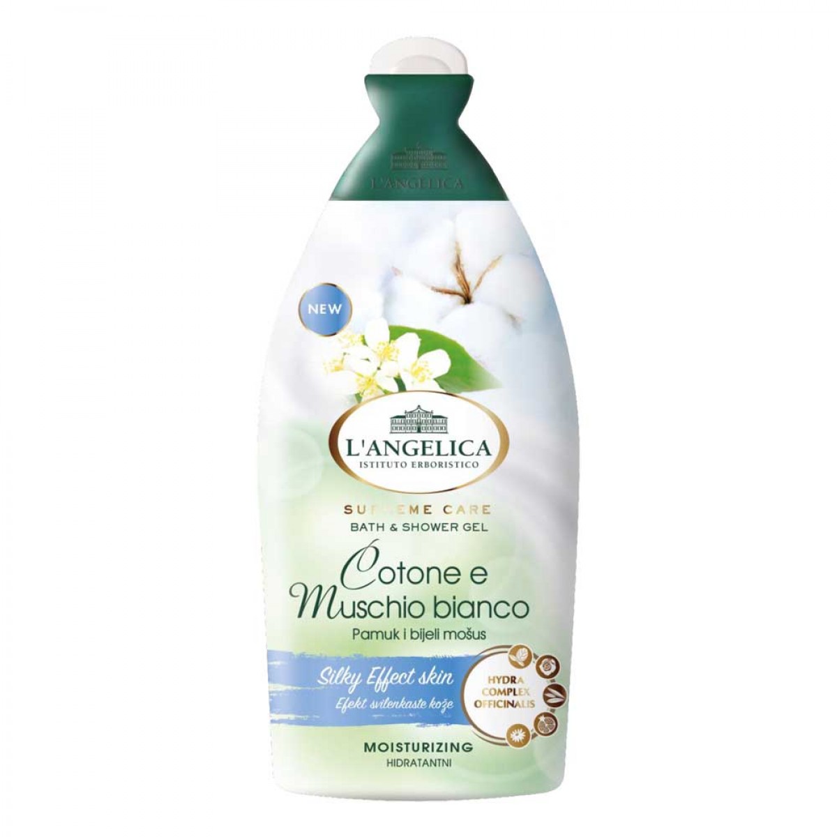 ANGELICA SUPREME CARE ΒΕΛΟΥΔΙΝΟ ΑΦΡΟΛΟΥΤΡΟ ΜΕ ΒΑΜΒΑΚΙ ΚΑΙ ΜUSK 500ML