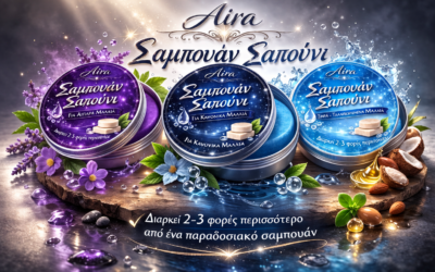 Travel & Zero Waste: Τα σαπούνια σαμπουάν Aira που φροντίζουν τα μαλλιά και τον πλανήτη